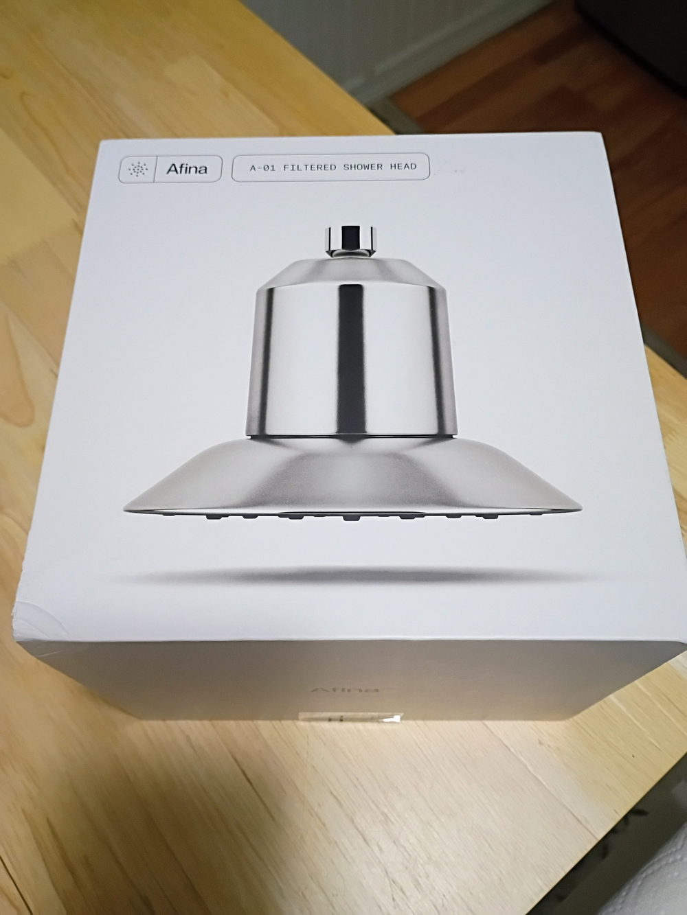 Afina Chrome Filter Shower Head attachment